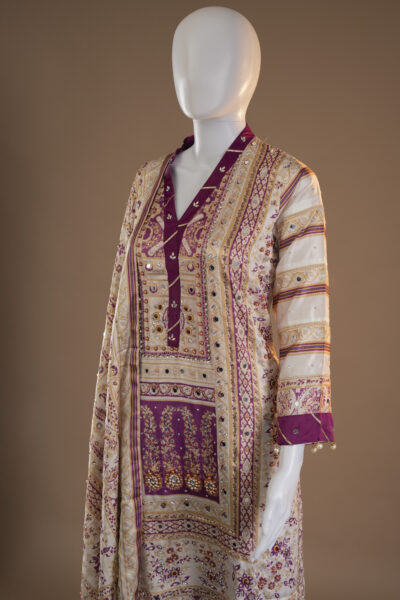 Exclusive 3-Piece Designer Silk Suit