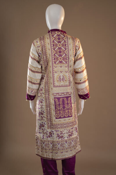 Exclusive 3-Piece Designer Silk Suit